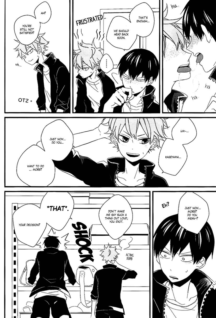 Page 6 Chapter Unknown_ef39 Haikyuu!! - KISS AND NEXT? (Doujinshi)