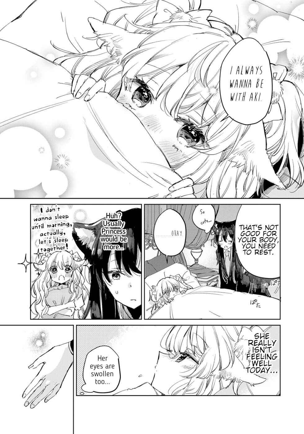 Page 3 Chapter 13 Ookami no Kawa wo Kabutta Hitsujihime
