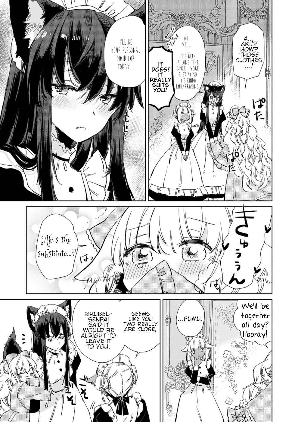 Page 3 Chapter 15 Ookami no Kawa wo Kabutta Hitsujihime