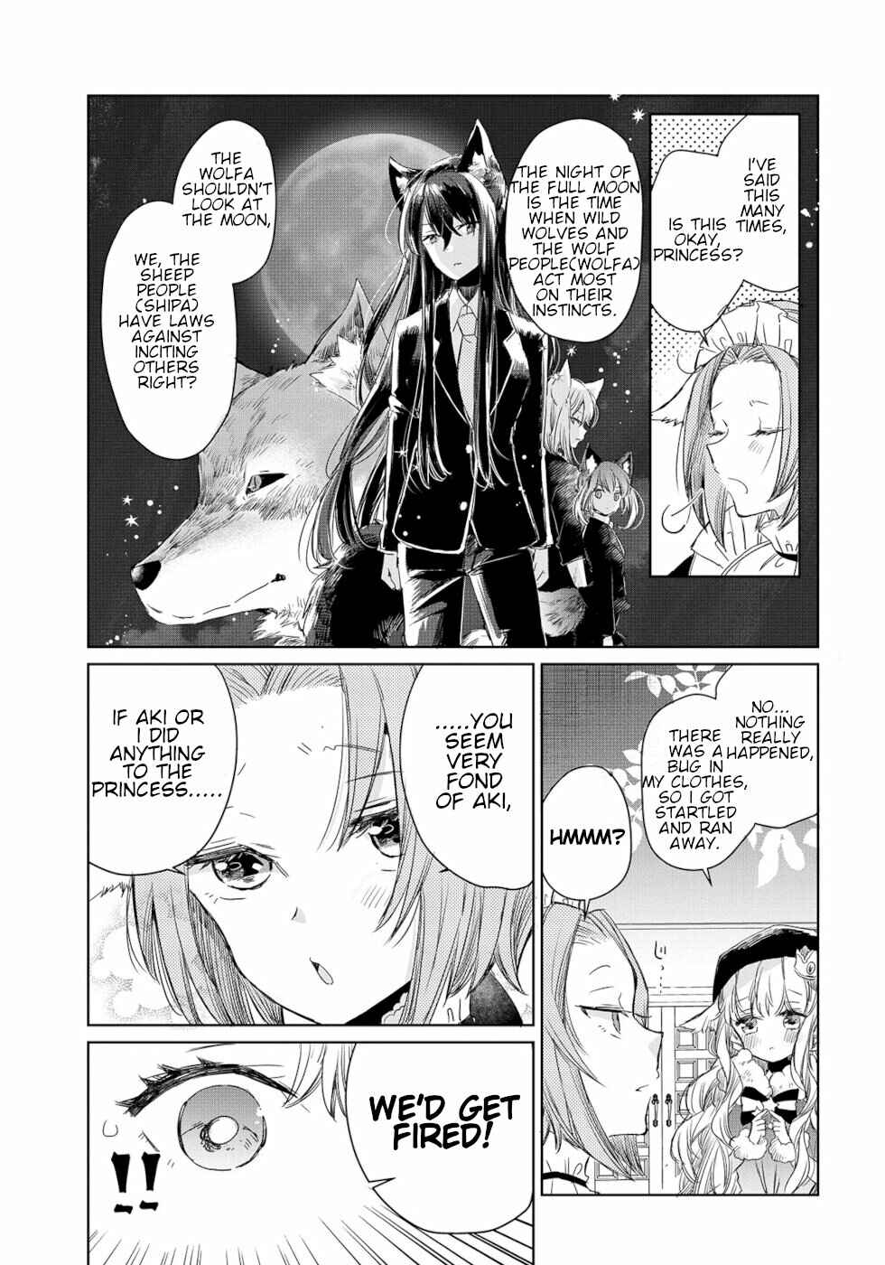 Page 3 Chapter 2 Ookami no Kawa wo Kabutta Hitsujihime