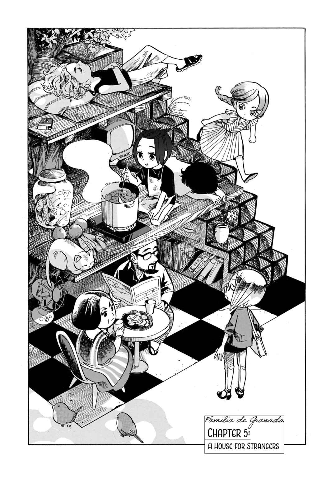 Page 1 Chapter 5 Akanesasu Zakuro no Miyako