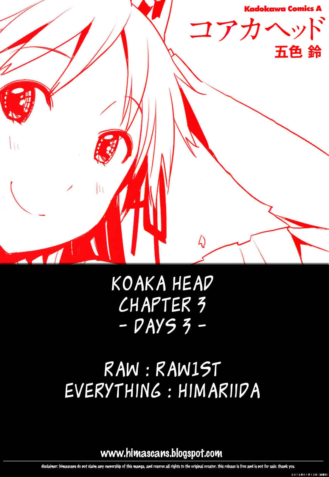 Page 1 Chapter 3 Koaka Head