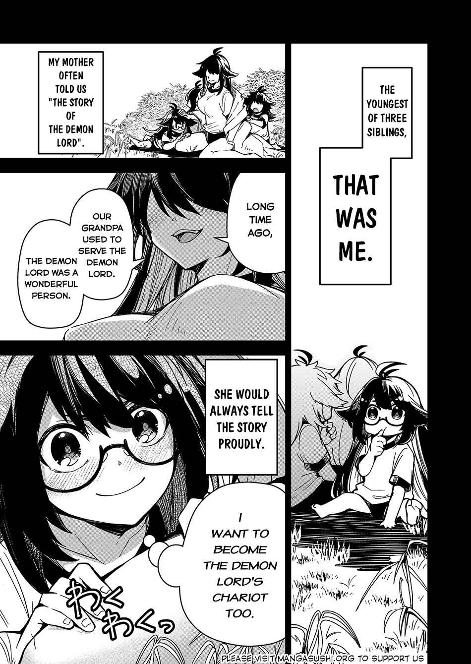 Page 15 Chapter 4 Goinkyo Maou-sama no Kaerizaki ~Totsujo Wakagaetta Sensendai Maou-sama wa Choppiri H na Nazo Bujutsu de Josondanpi no Sekai wo Heiteisuru~