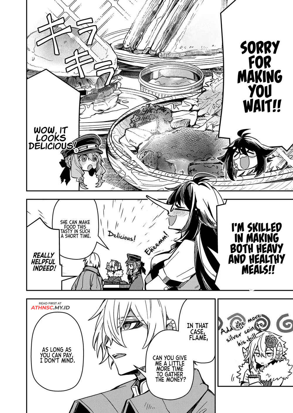 Page 13 Chapter 6 Goinkyo Maou-sama no Kaerizaki ~Totsujo Wakagaetta Sensendai Maou-sama wa Choppiri H na Nazo Bujutsu de Josondanpi no Sekai wo Heiteisuru~
