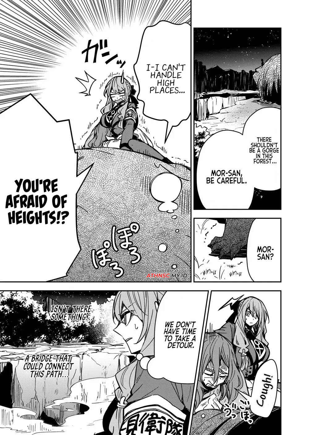 Page 9 Chapter 7 Goinkyo Maou-sama no Kaerizaki ~Totsujo Wakagaetta Sensendai Maou-sama wa Choppiri H na Nazo Bujutsu de Josondanpi no Sekai wo Heiteisuru~