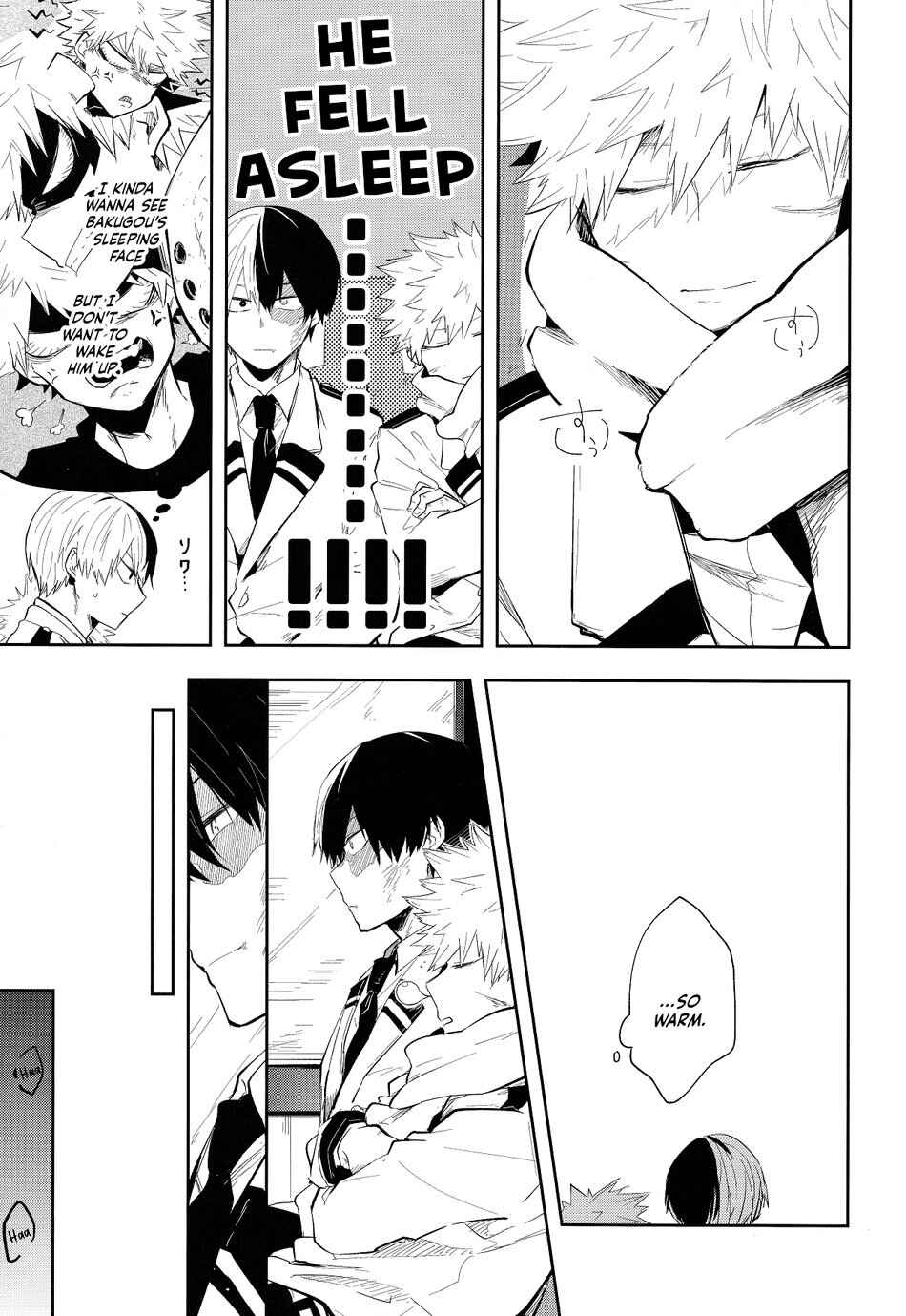 Page 13 Chapter Unknown_c3a8 My Hero Academia - Meisekimu ni wa Hodotooi (Doujinshi)