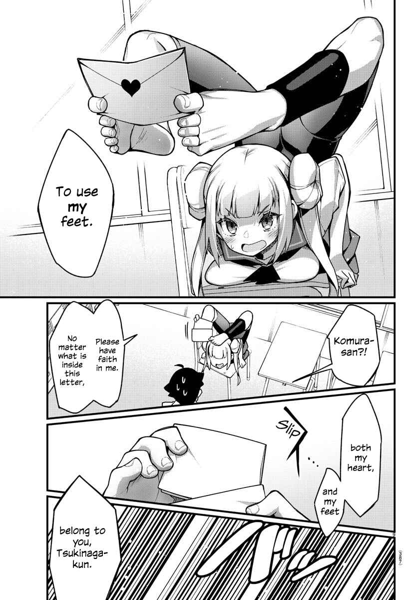 Page 9 Chapter 34 Ashi Gei Shoujo Komura-san