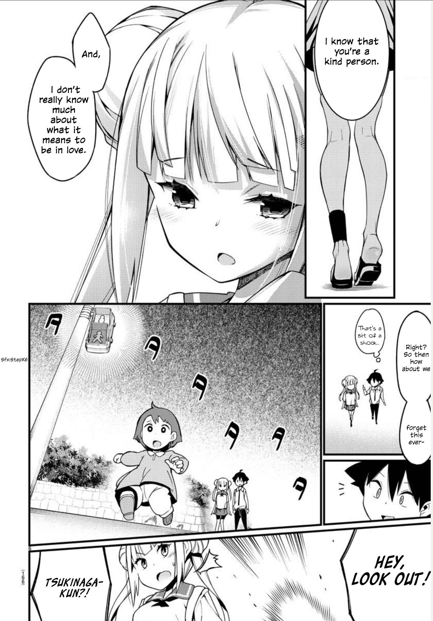 Page 6 Chapter 2 Ashi Gei Shoujo Komura-san