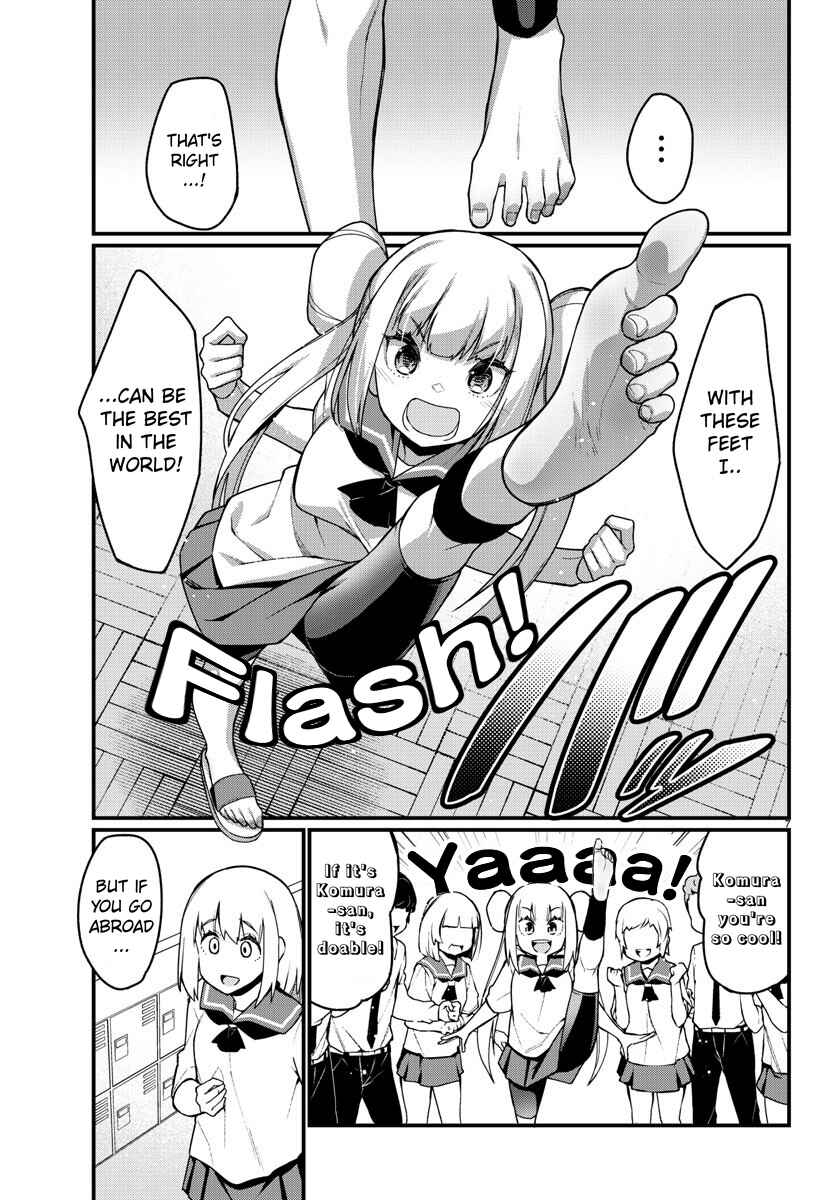 Page 8 Chapter 55 Ashi Gei Shoujo Komura-san