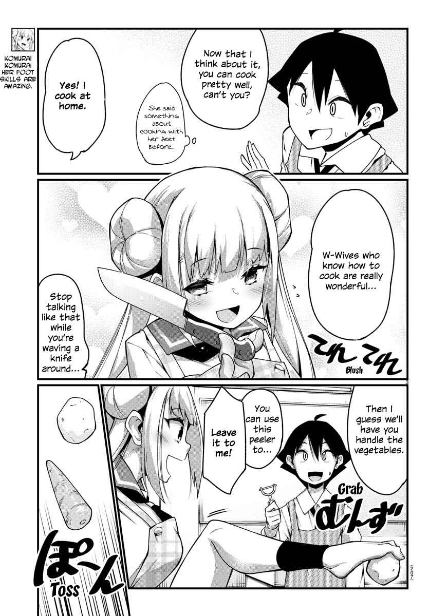 Page 3 Chapter 11 Ashi Gei Shoujo Komura-san