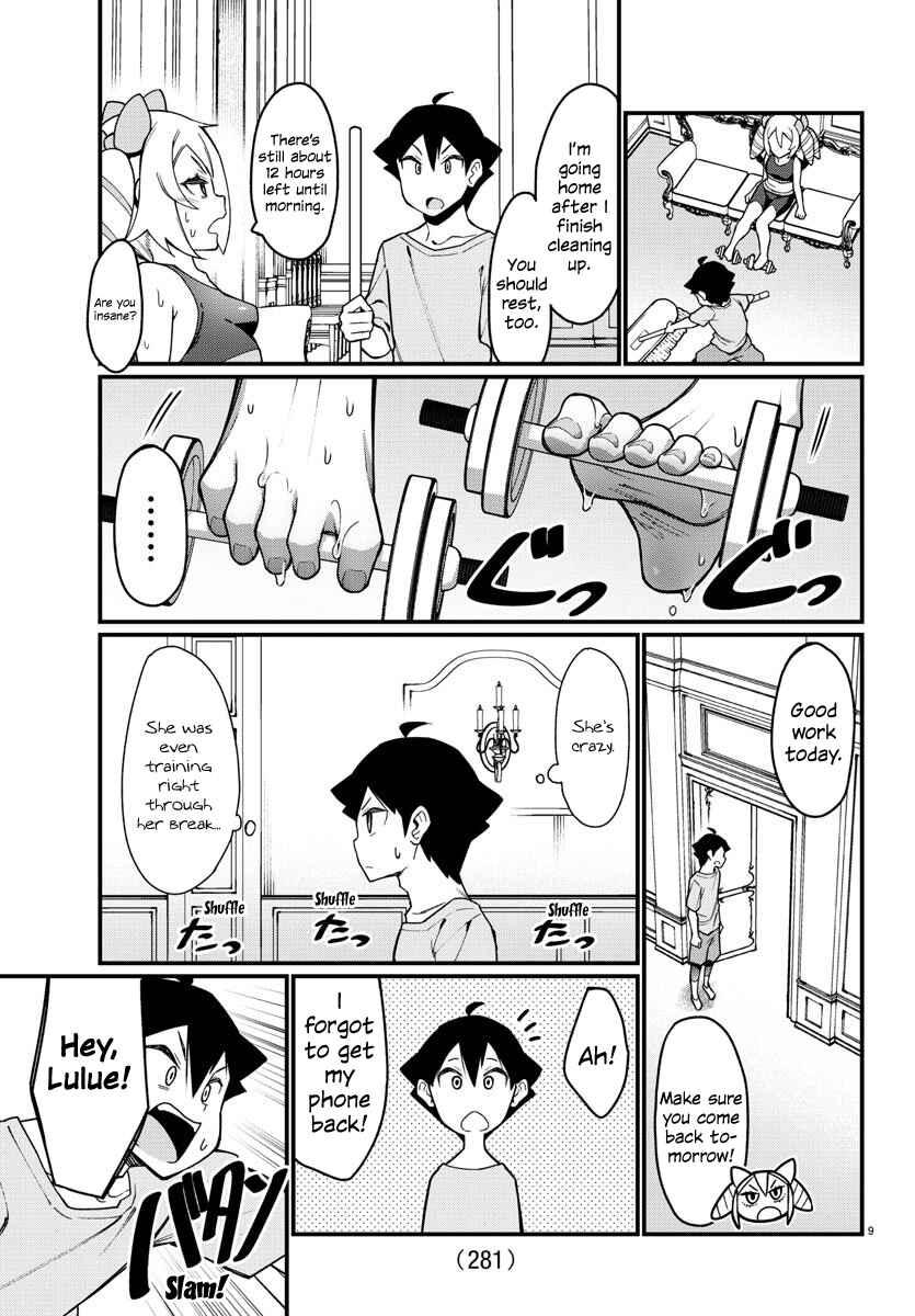 Page 9 Chapter 42 Ashi Gei Shoujo Komura-san