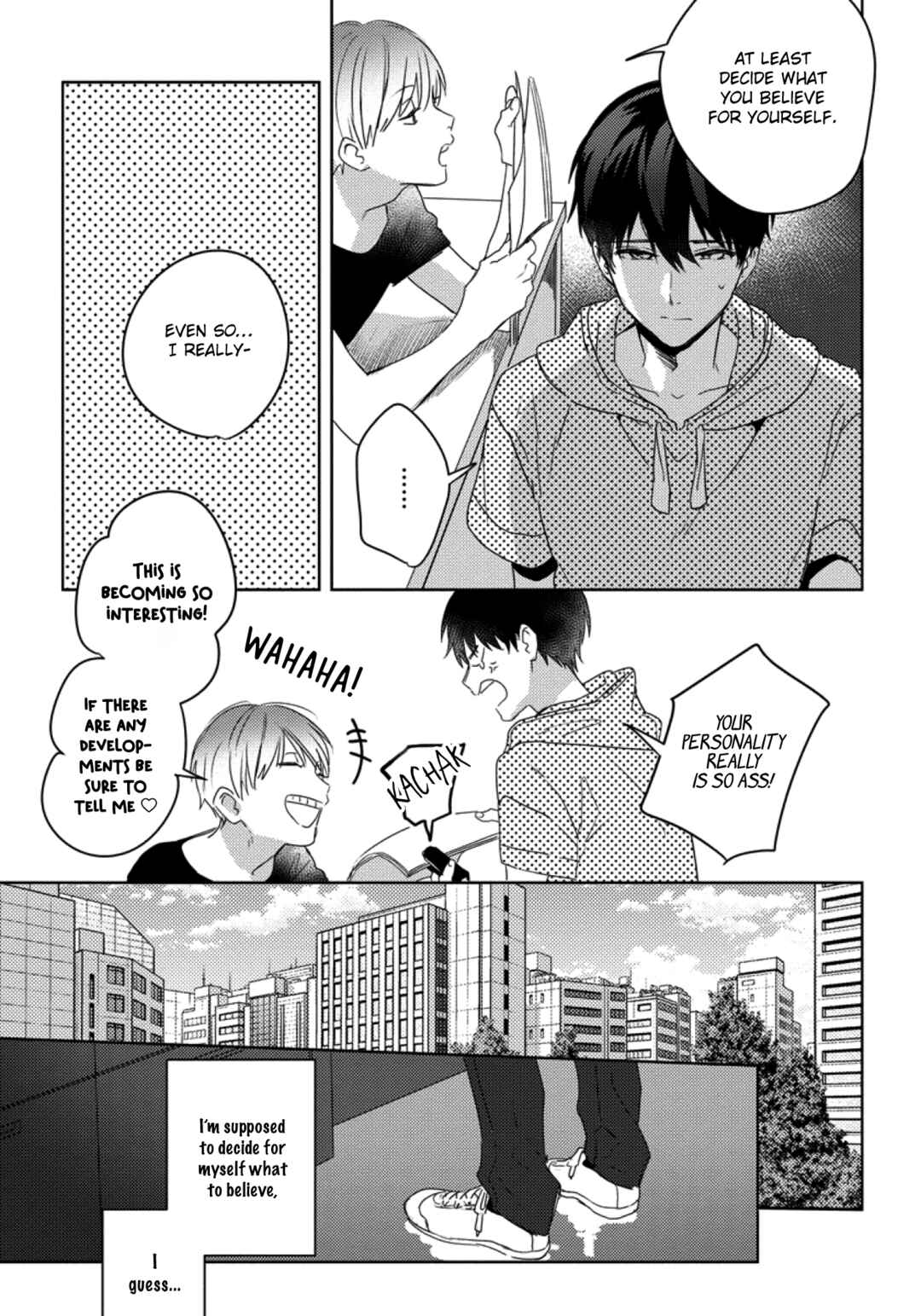 Page 3 Chapter 5 Hajimete Dakedo Camera no Maede