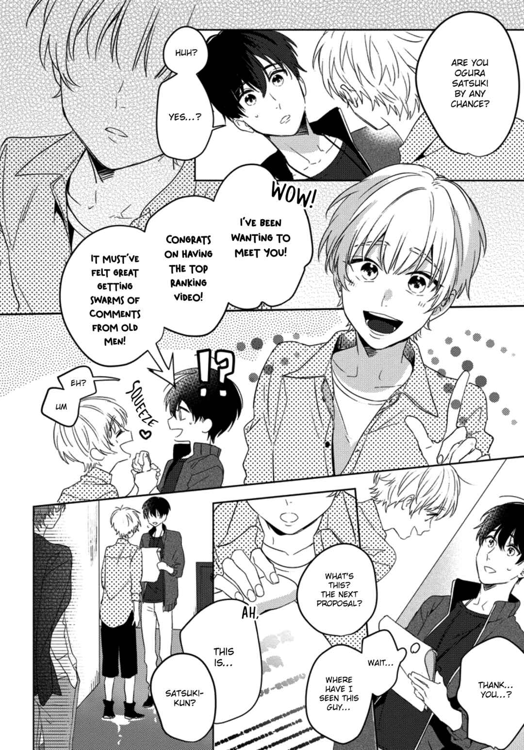 Page 4 Chapter 3 Hajimete Dakedo Camera no Maede