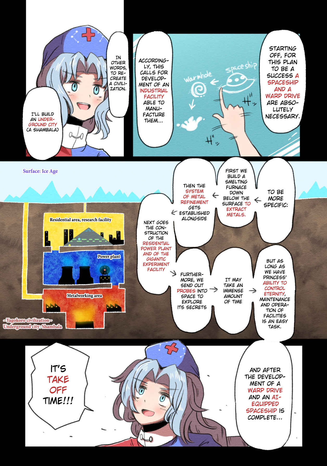 Page 9 Chapter 2 Touhou - The Immortal Who Saw the Death of The Universe (Doujinshi)