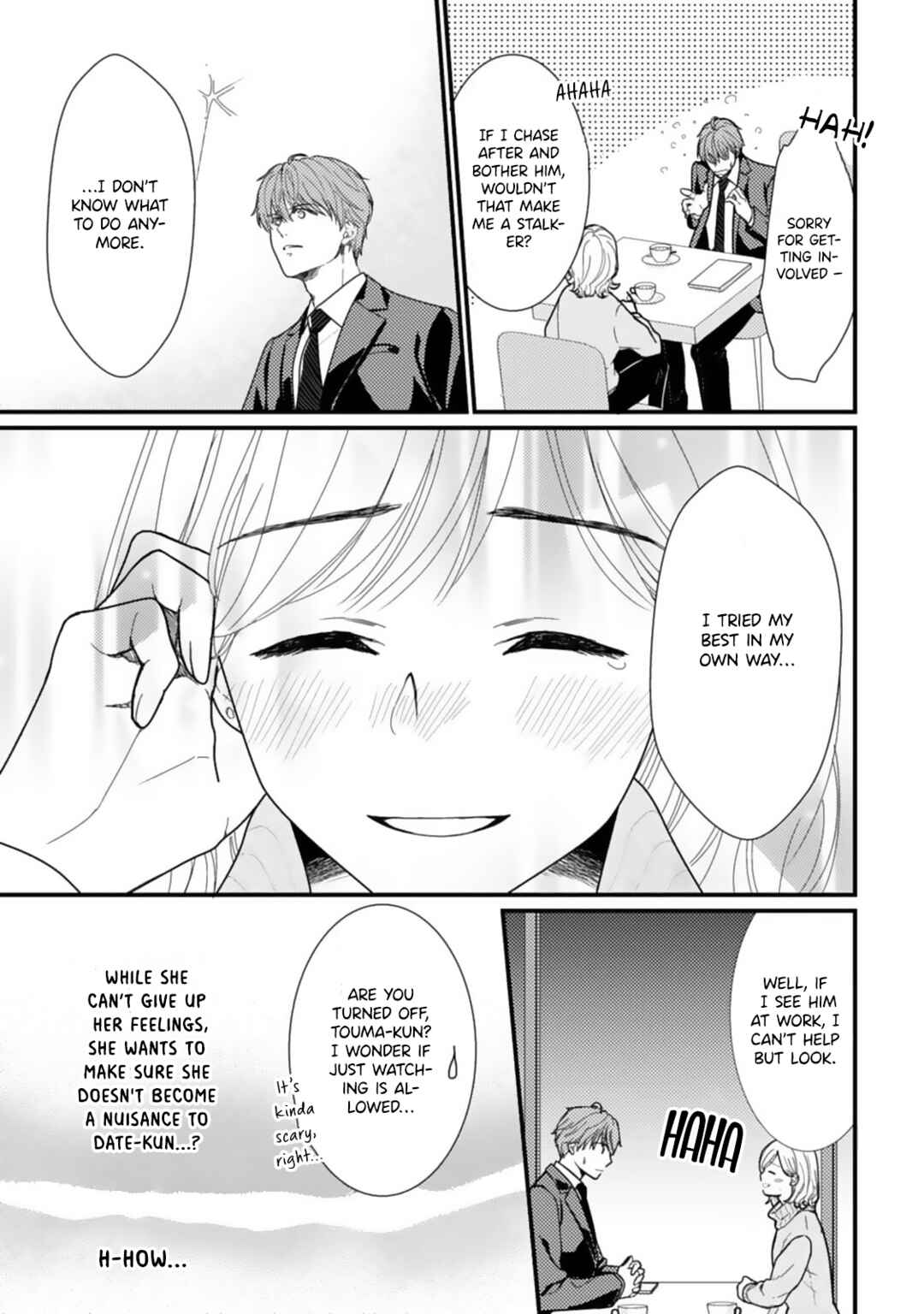 Page 21 Chapter 7 Megenai Koshimizu-san wa Shouwaru Otoko wo Horesasetai