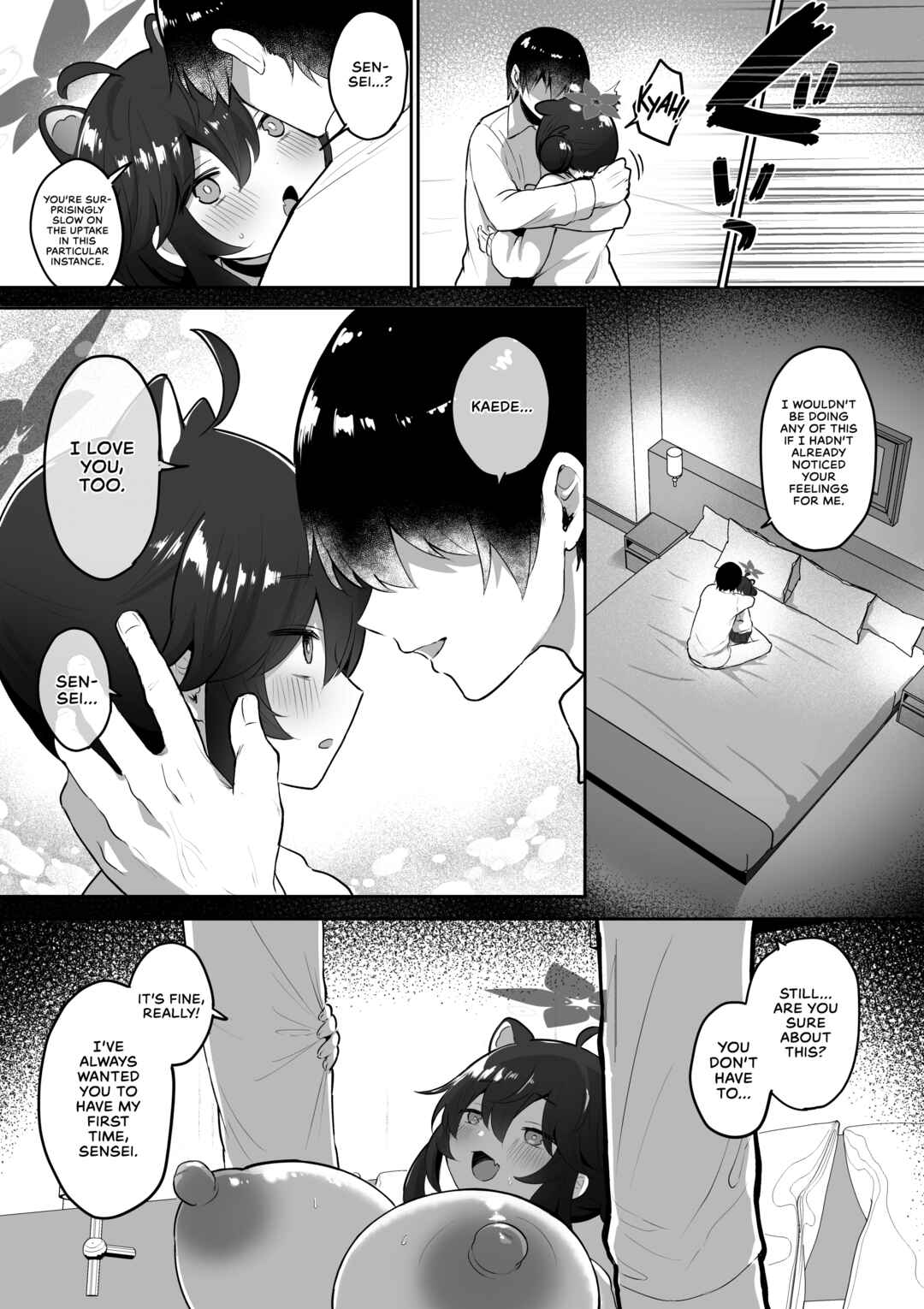 Page 26 Chapter Unknown_422c Blue Archive - Lovingly Treating A 20-Year-Old Kaede (Whos Exactly As Tiny As She Was At 15) Like A Cum Dump
