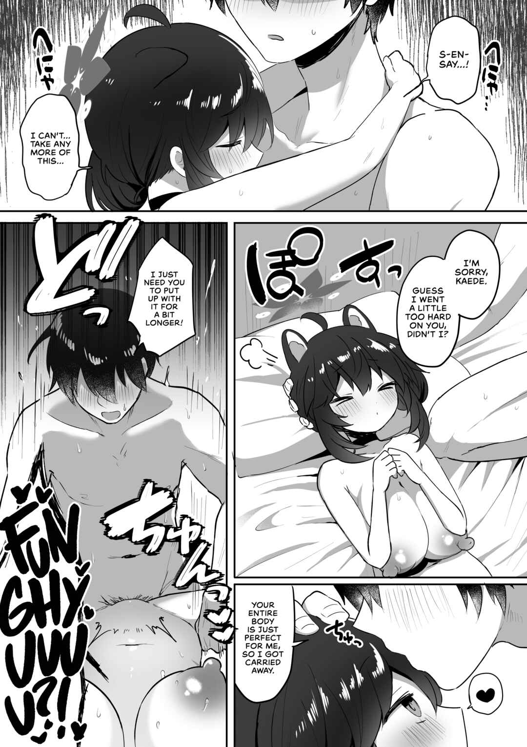 Page 42 Chapter Unknown_422c Blue Archive - Lovingly Treating A 20-Year-Old Kaede (Whos Exactly As Tiny As She Was At 15) Like A Cum Dump