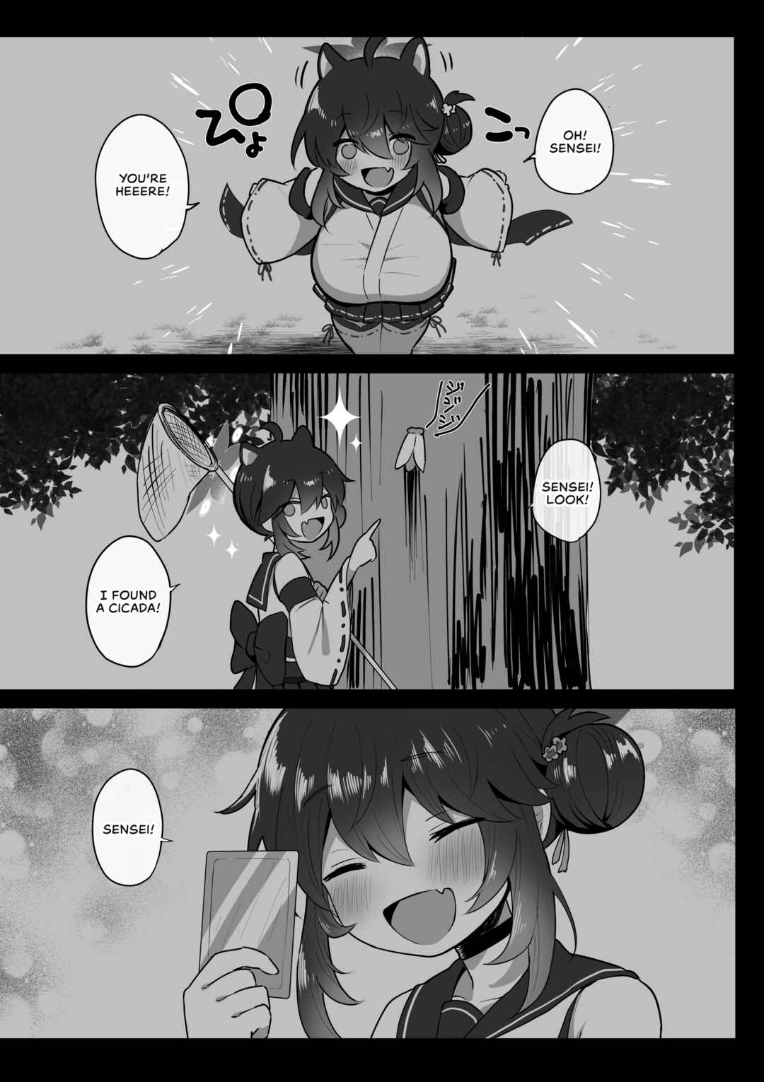 Page 44 Chapter Unknown_422c Blue Archive - Lovingly Treating A 20-Year-Old Kaede (Whos Exactly As Tiny As She Was At 15) Like A Cum Dump