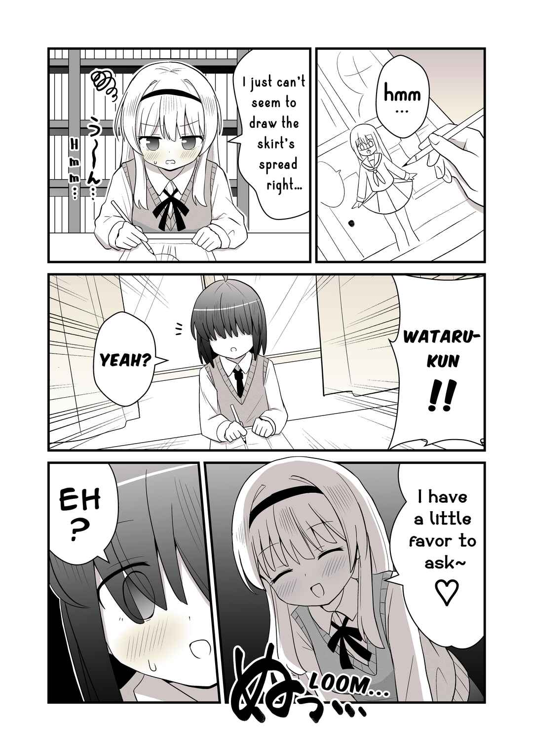Page 1 Chapter Unknown_d7d6 The Boy Forced to Crossdress by His Manga Club Senpai