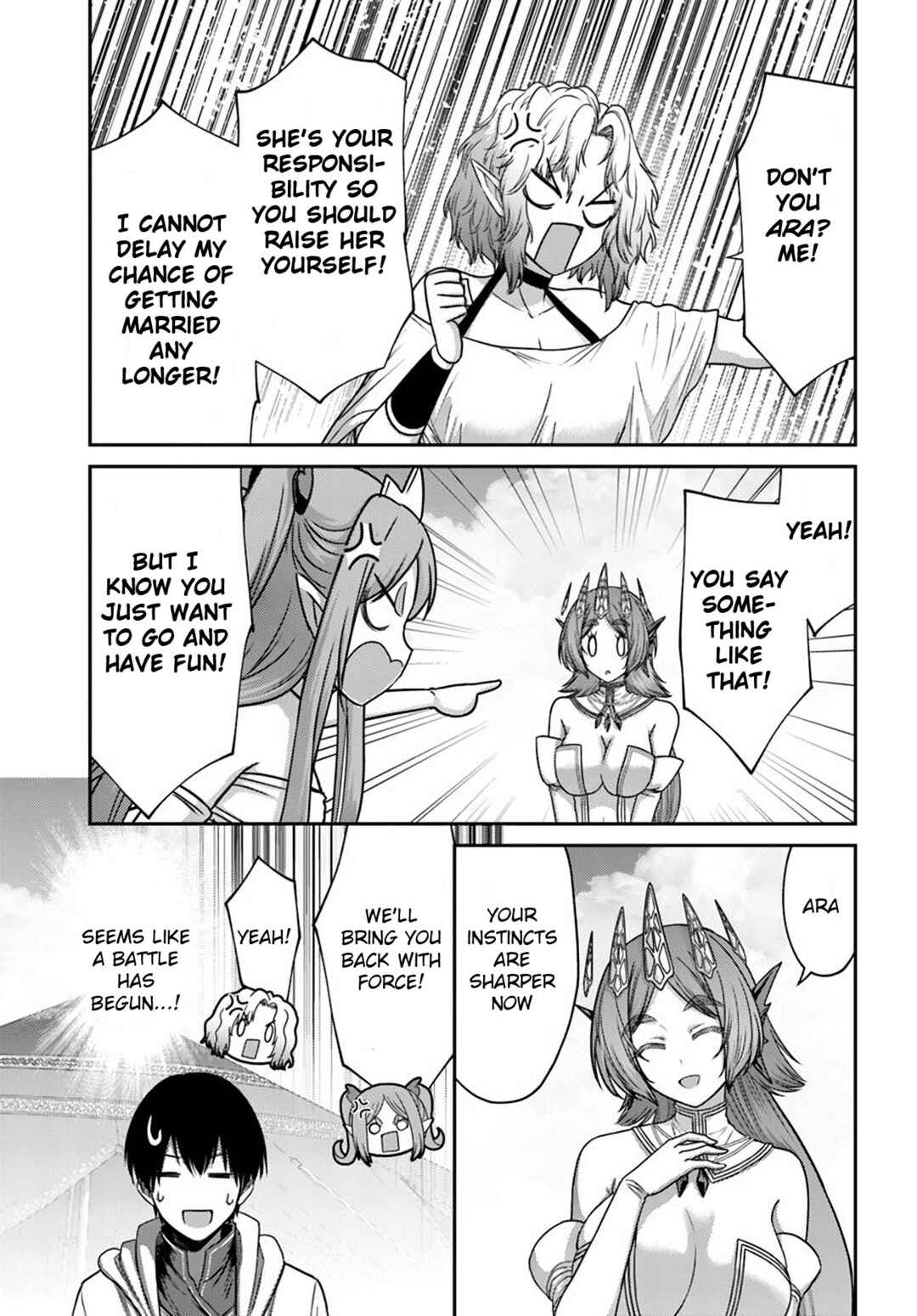 Page 13 Chapter 34 Osananajimi no S-kyuu Party kara Tsuihou sareta Seijuutsukai. Bannou Shien Mahou to Nakama wo Fuyashite Saikyou e!