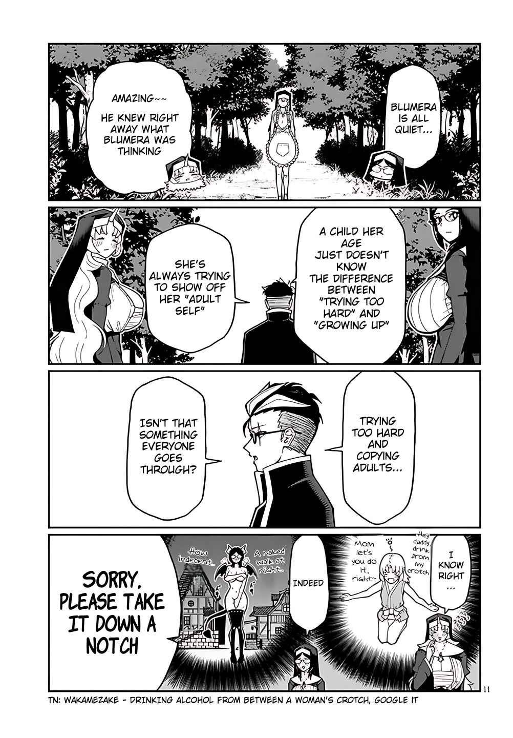 Page 11 Chapter 3 Fujunna Kanojotachi wa Zange Shinai