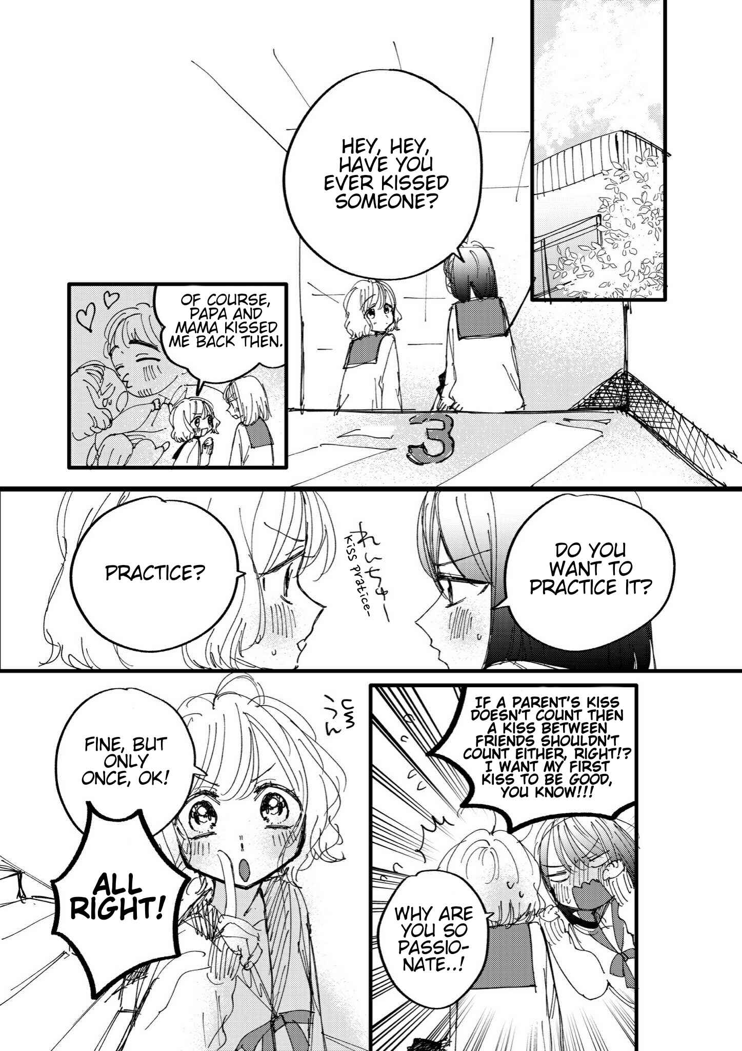 Page 1 Chapter Unknown_8765 Kiss Practice