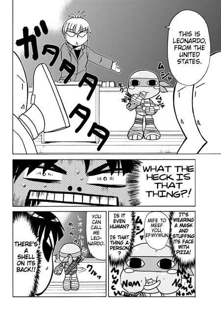 Page 2 Chapter 0 Were The Ninja Turtles!