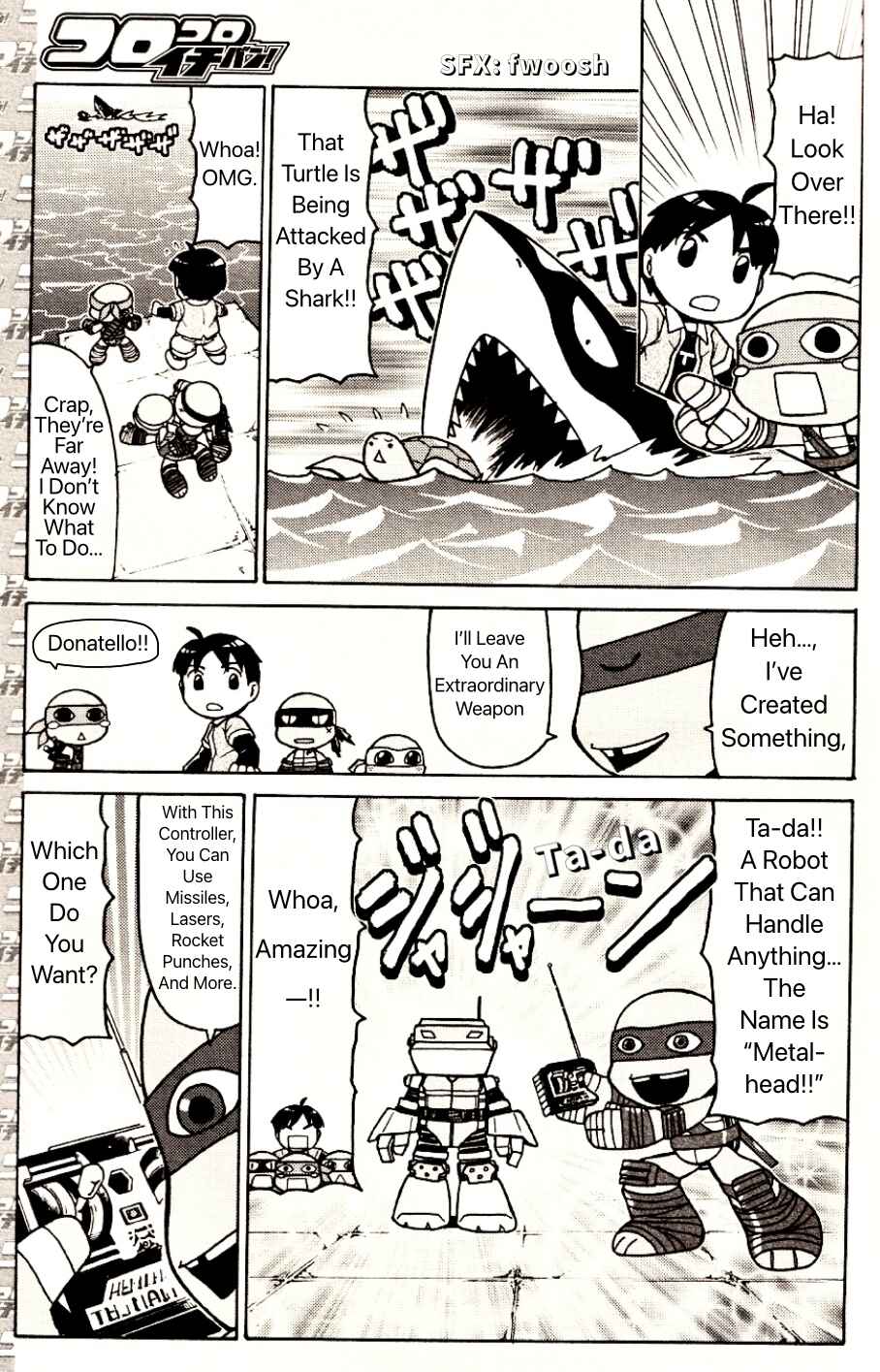 Page 7 Chapter 3 Were The Ninja Turtles!