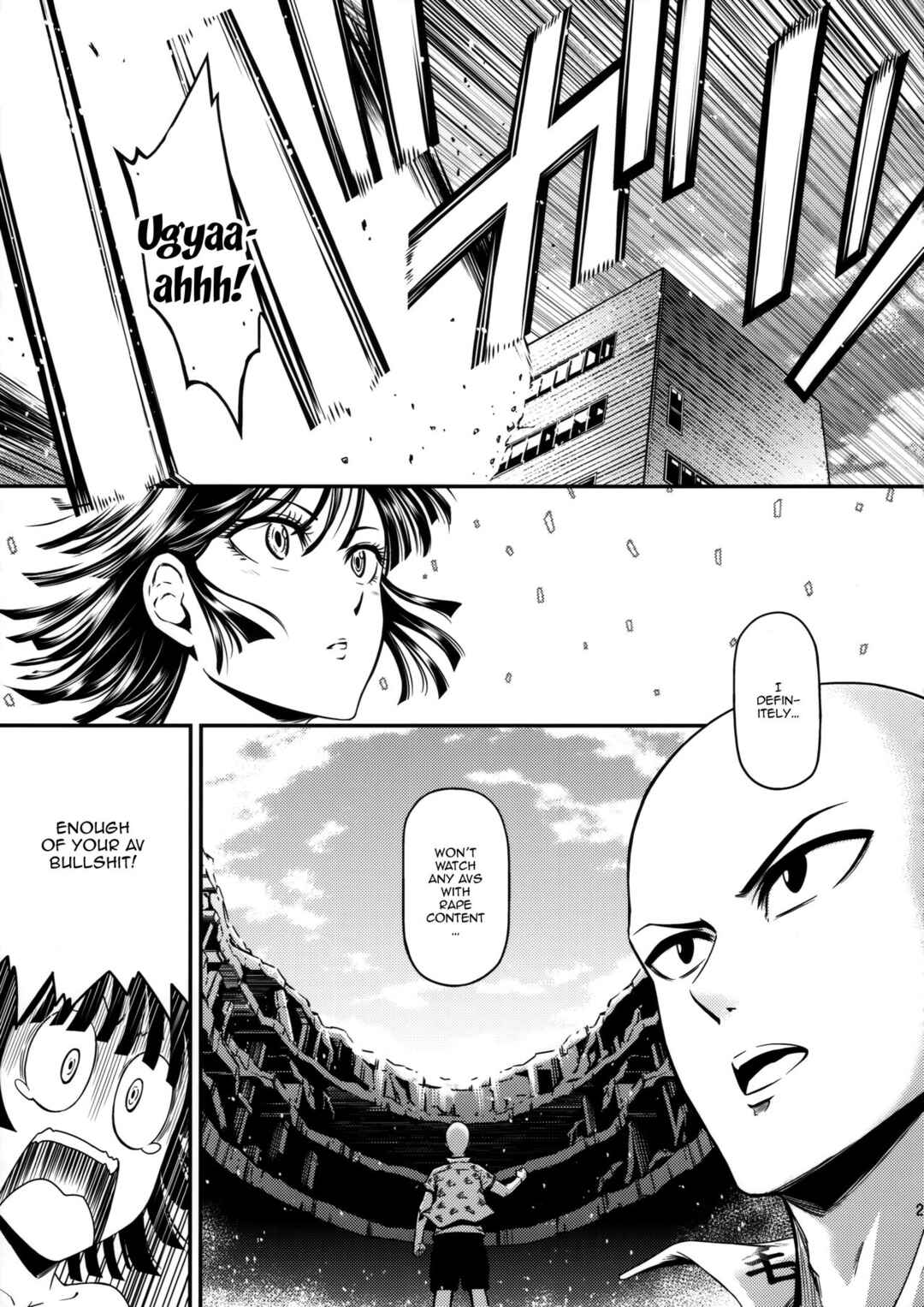 Page 22 Chapter 3.5 One-Punch Man - ONE-HURRICANE (Doujinshi)