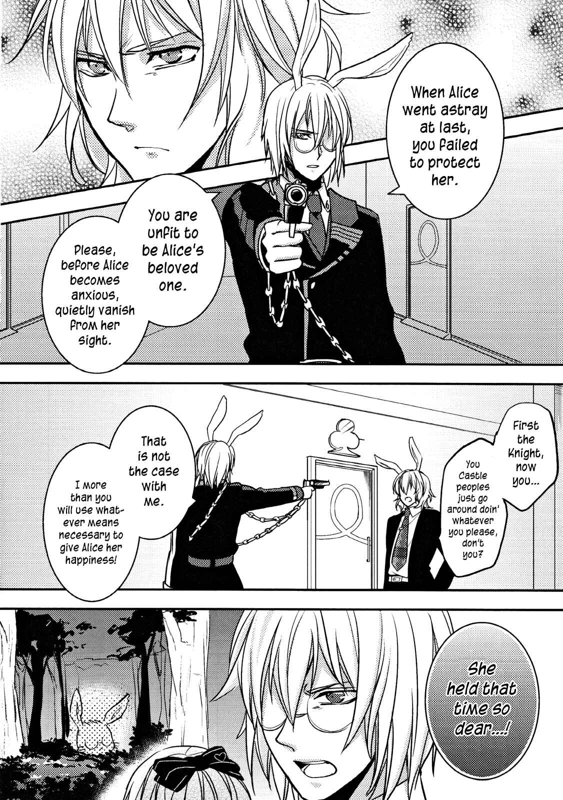 Page 16 Chapter 3 Clover no Kuni no Alice ~Sangatsu Usagi no Kakumei~