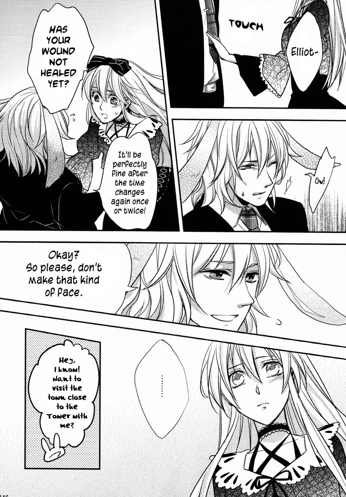 Page 22 Chapter 3 Clover no Kuni no Alice ~Sangatsu Usagi no Kakumei~