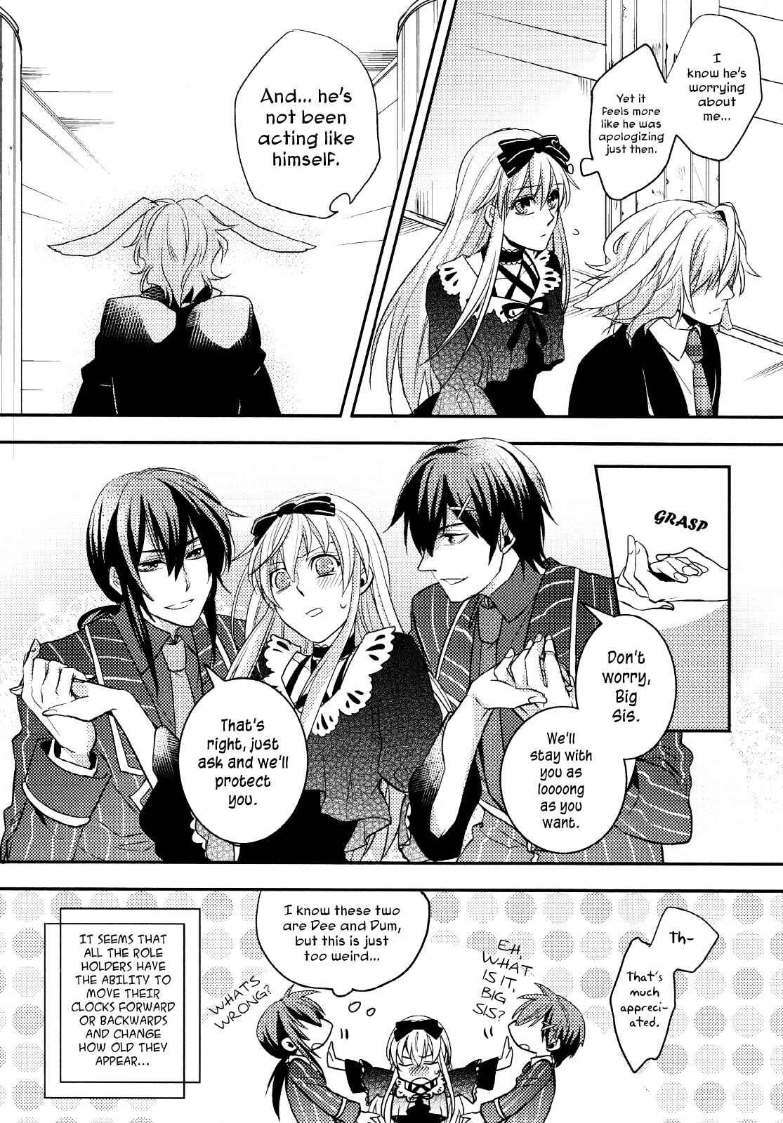 Page 12 Chapter 2 Clover no Kuni no Alice ~Sangatsu Usagi no Kakumei~