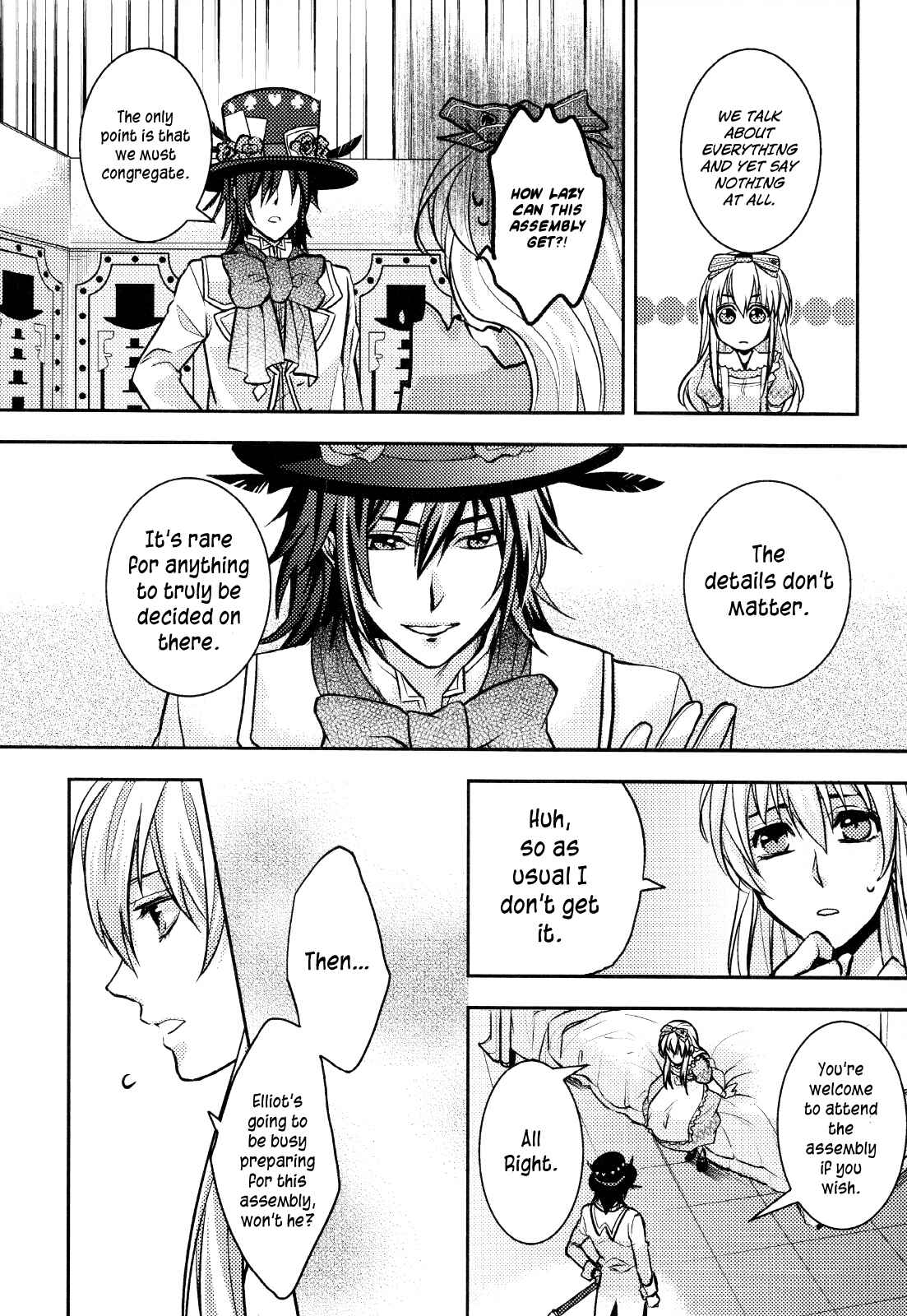 Page 2 Chapter 2 Clover no Kuni no Alice ~Sangatsu Usagi no Kakumei~