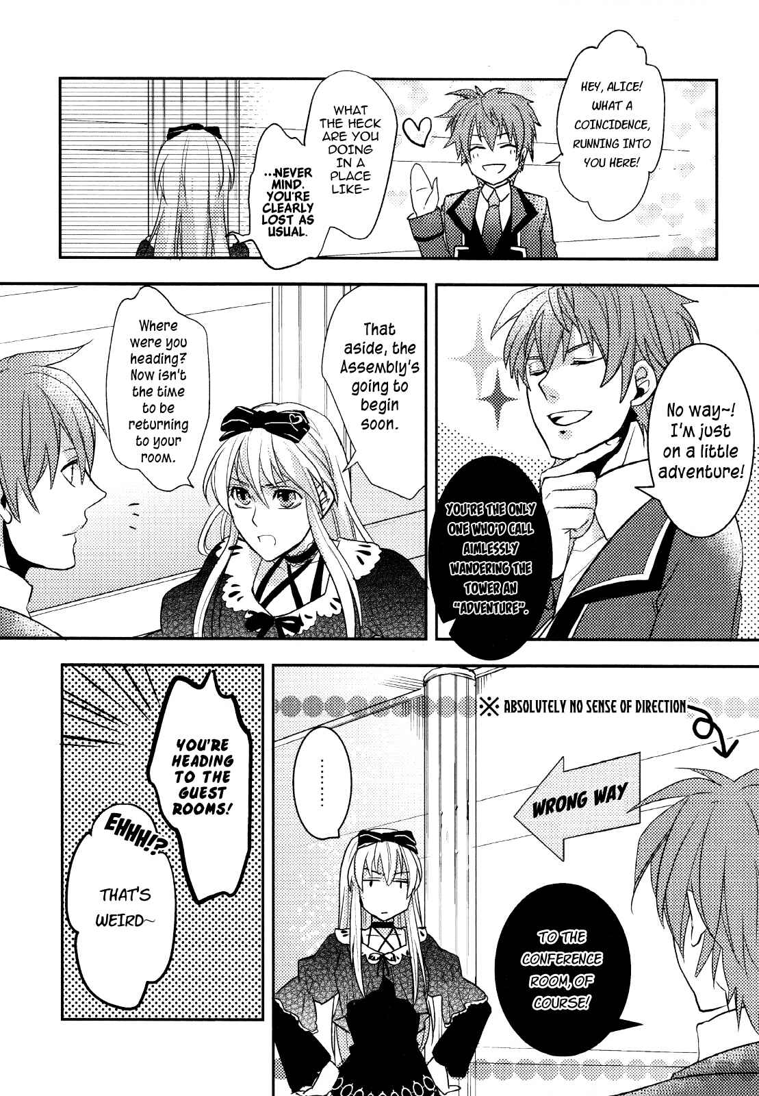 Page 22 Chapter 2 Clover no Kuni no Alice ~Sangatsu Usagi no Kakumei~