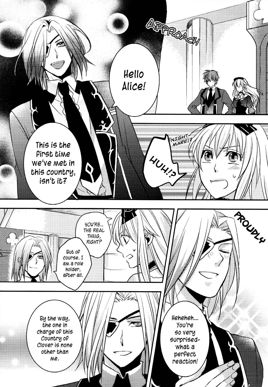 Page 28 Chapter 2 Clover no Kuni no Alice ~Sangatsu Usagi no Kakumei~