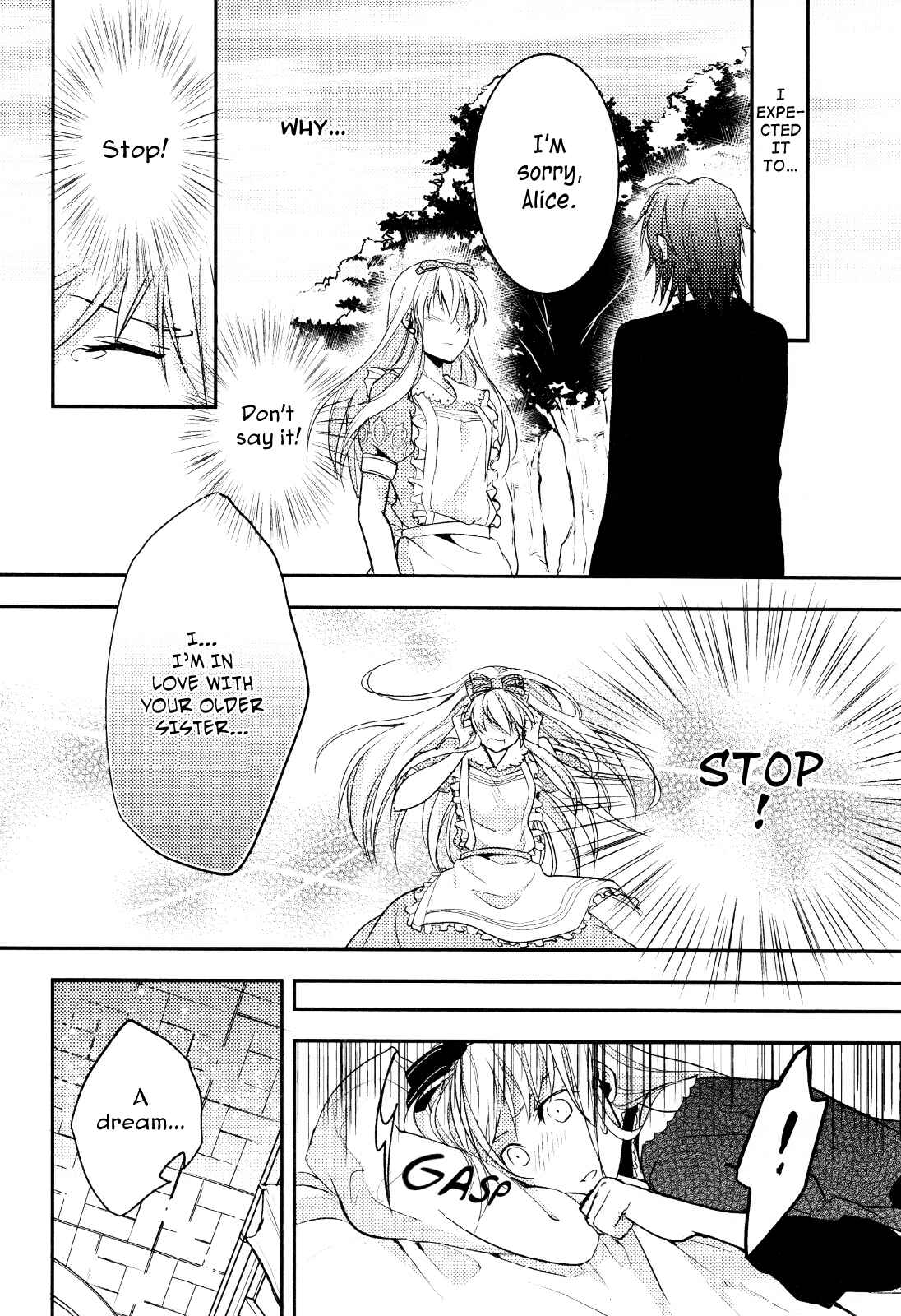 Page 35 Chapter 2 Clover no Kuni no Alice ~Sangatsu Usagi no Kakumei~