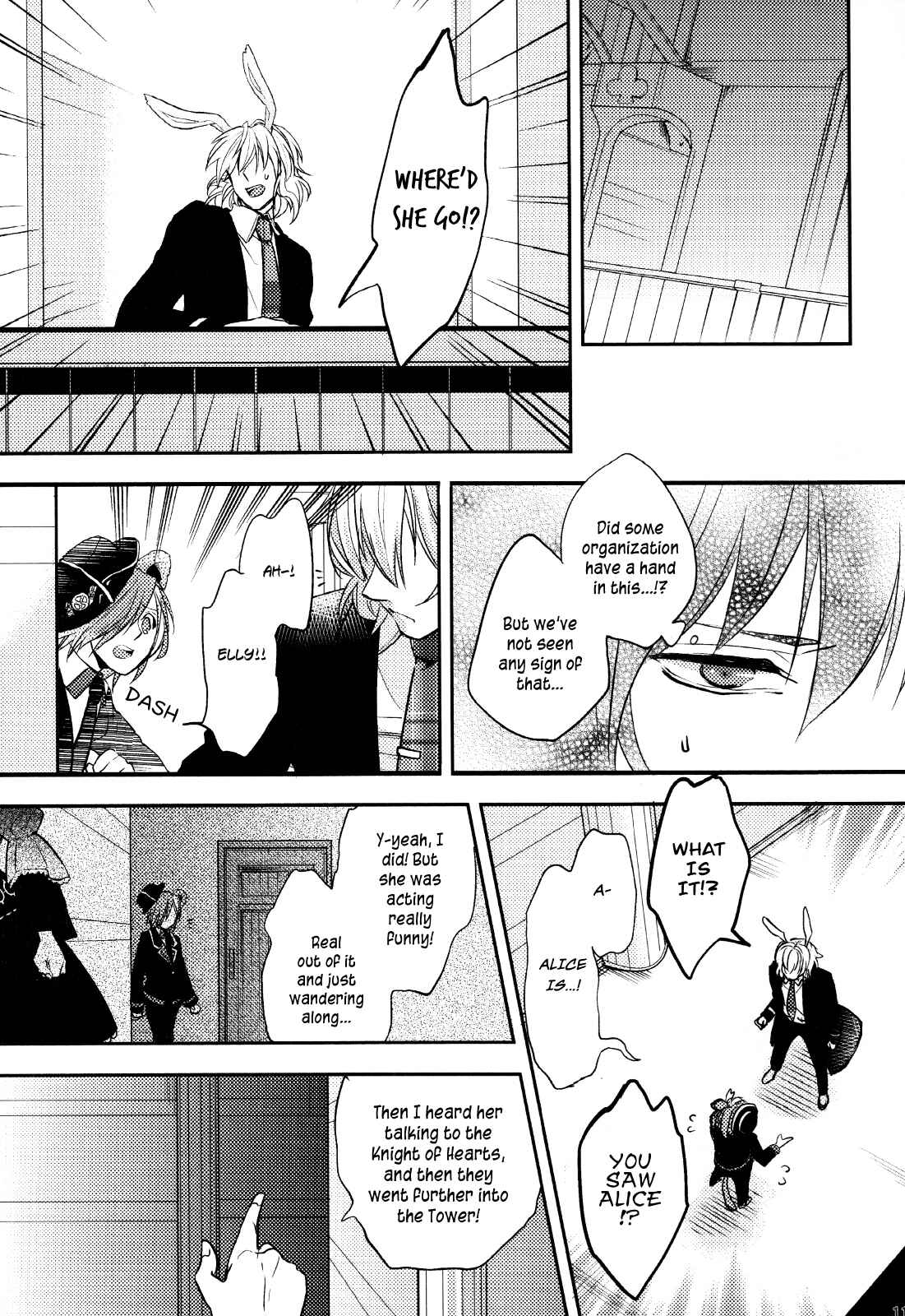 Page 49 Chapter 2 Clover no Kuni no Alice ~Sangatsu Usagi no Kakumei~