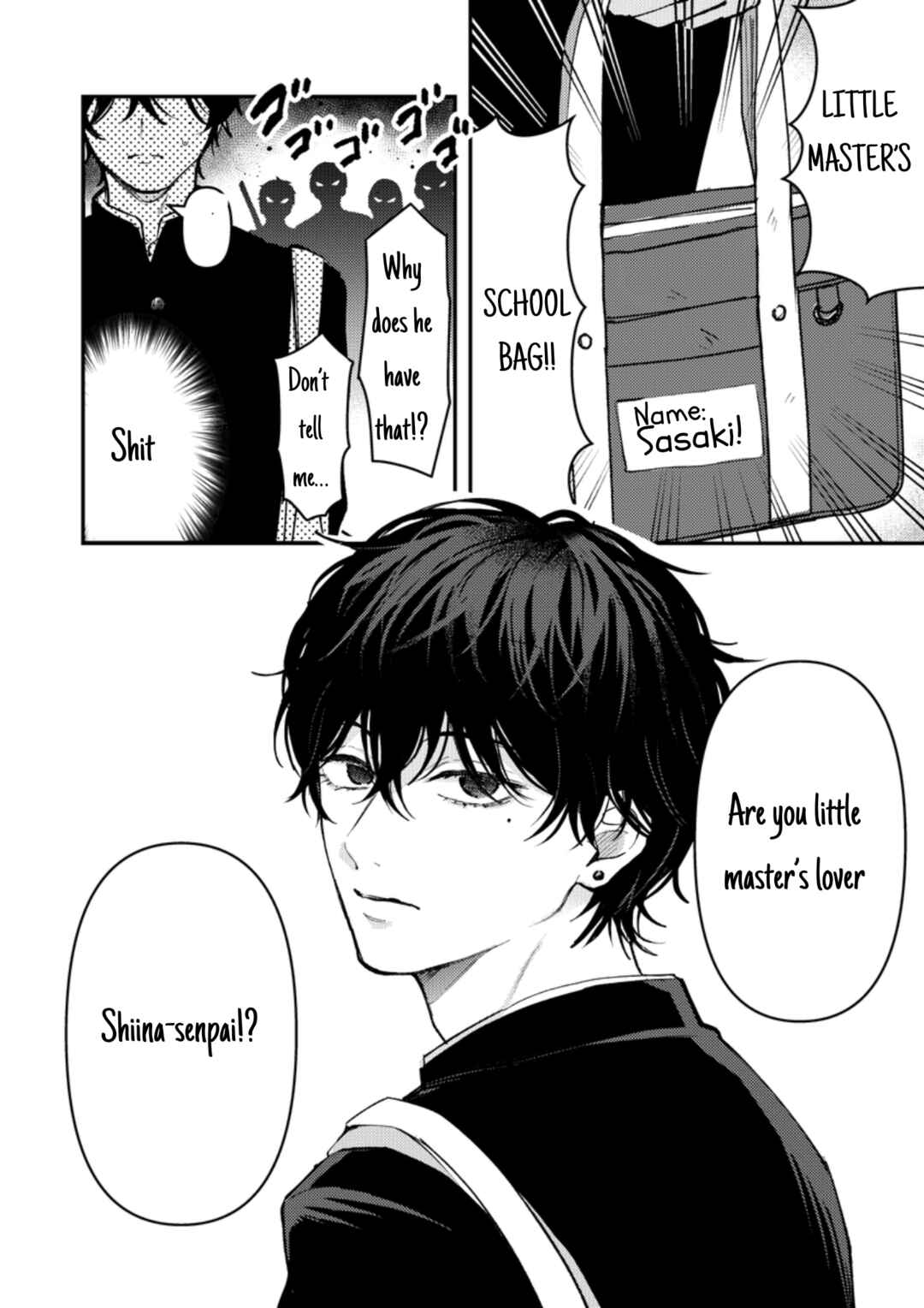 Page 3 Chapter 10 Dameo no Shiina-senpai to Yabao no Sasaki-kun