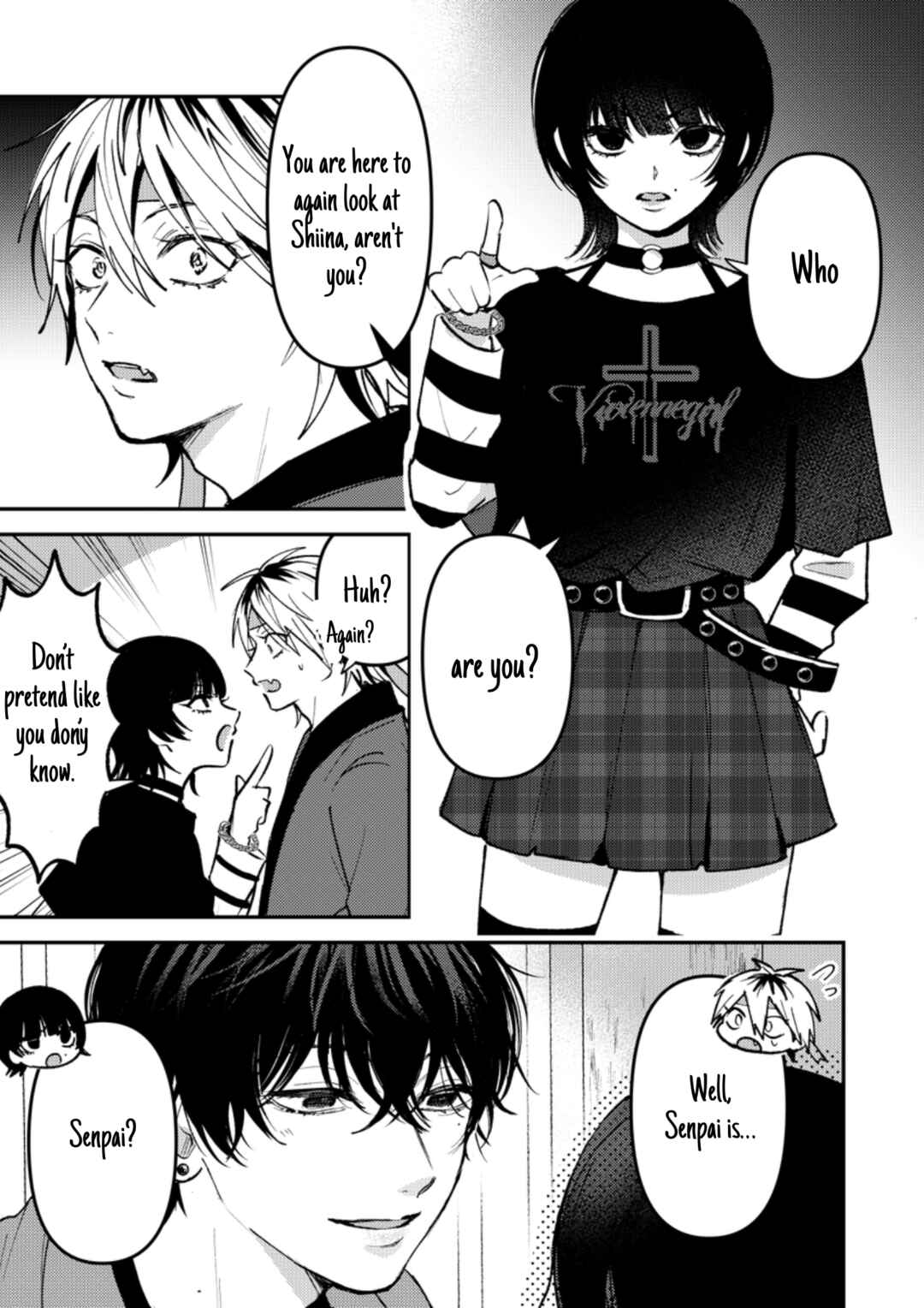 Page 2 Chapter 25 Dameo no Shiina-senpai to Yabao no Sasaki-kun