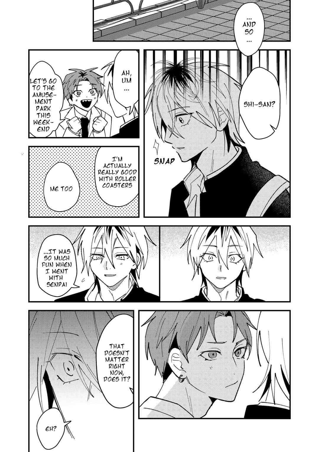Page 3 Chapter 64 Dameo no Shiina-senpai to Yabao no Sasaki-kun