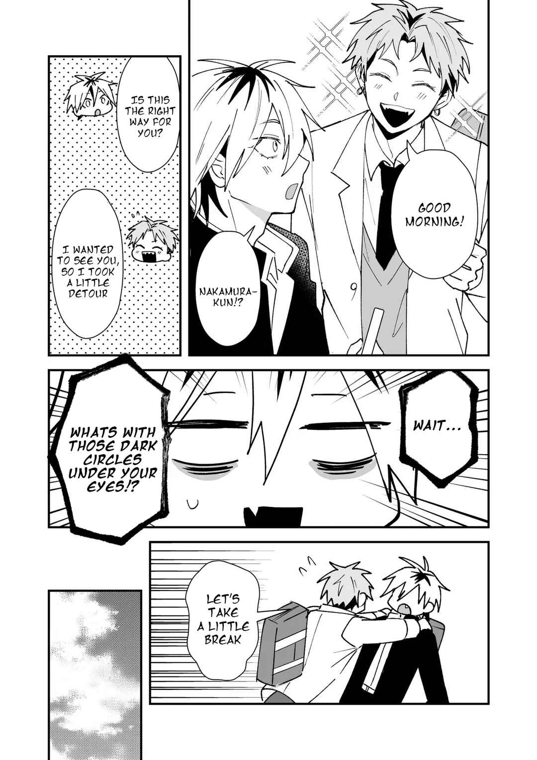 Page 4 Chapter 56 Dameo no Shiina-senpai to Yabao no Sasaki-kun