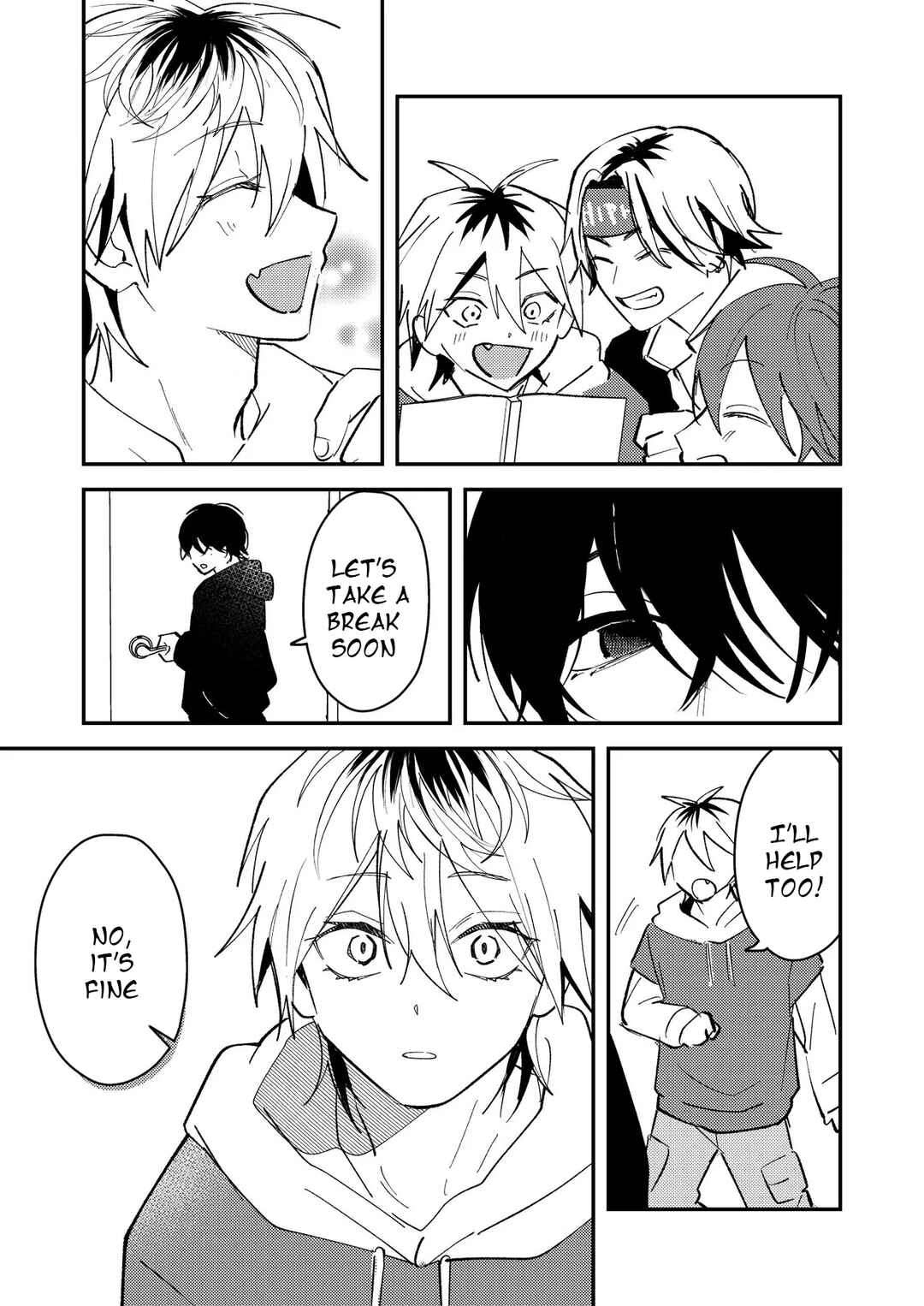 Page 10 Chapter 49 Dameo no Shiina-senpai to Yabao no Sasaki-kun