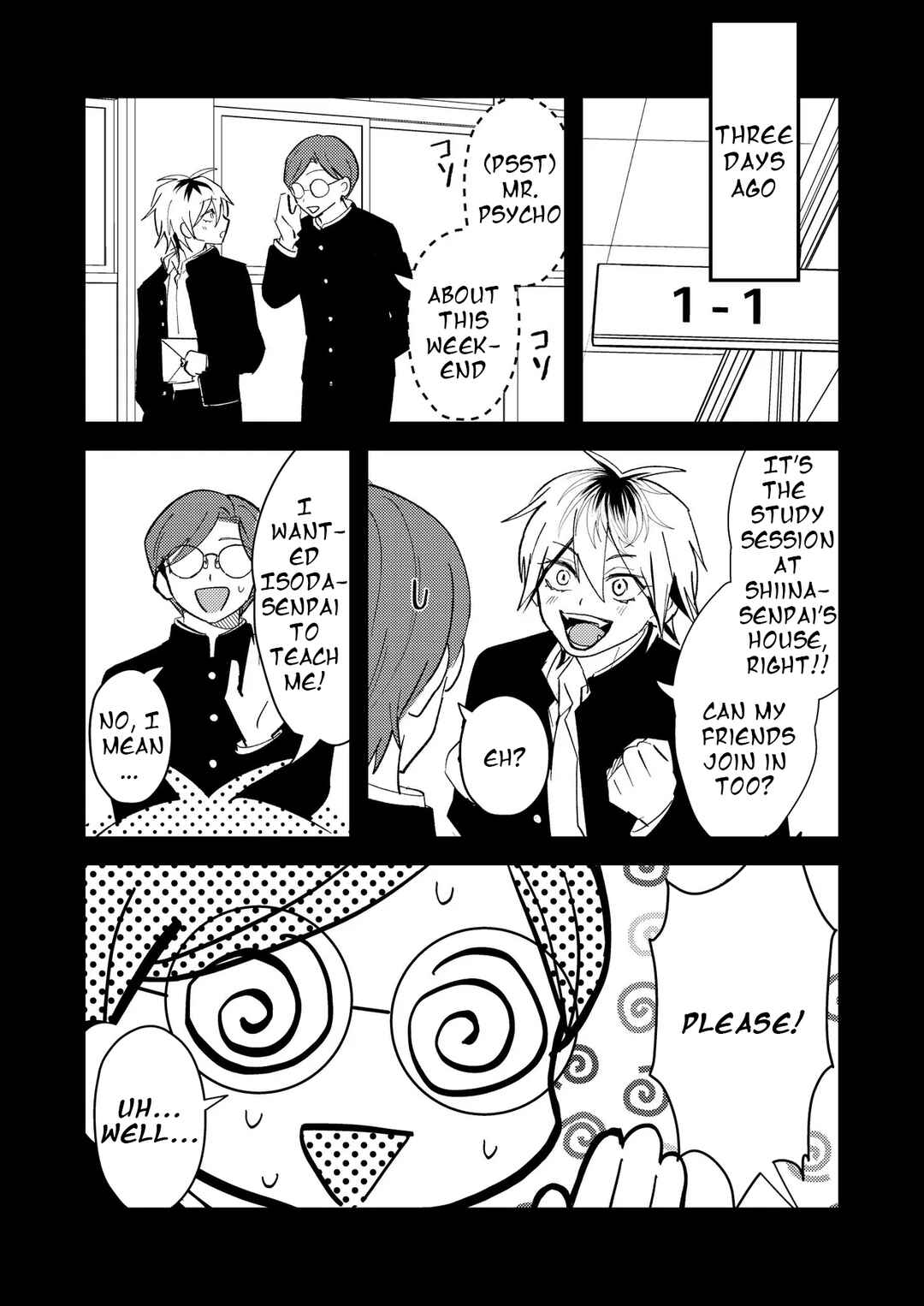 Page 5 Chapter 49 Dameo no Shiina-senpai to Yabao no Sasaki-kun