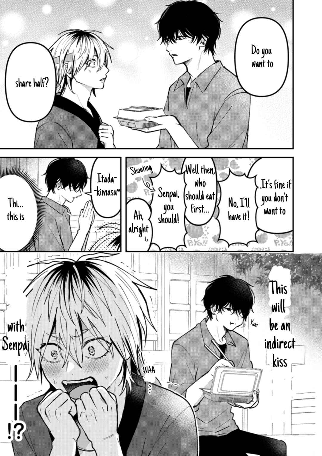 Page 2 Chapter 26 Dameo no Shiina-senpai to Yabao no Sasaki-kun