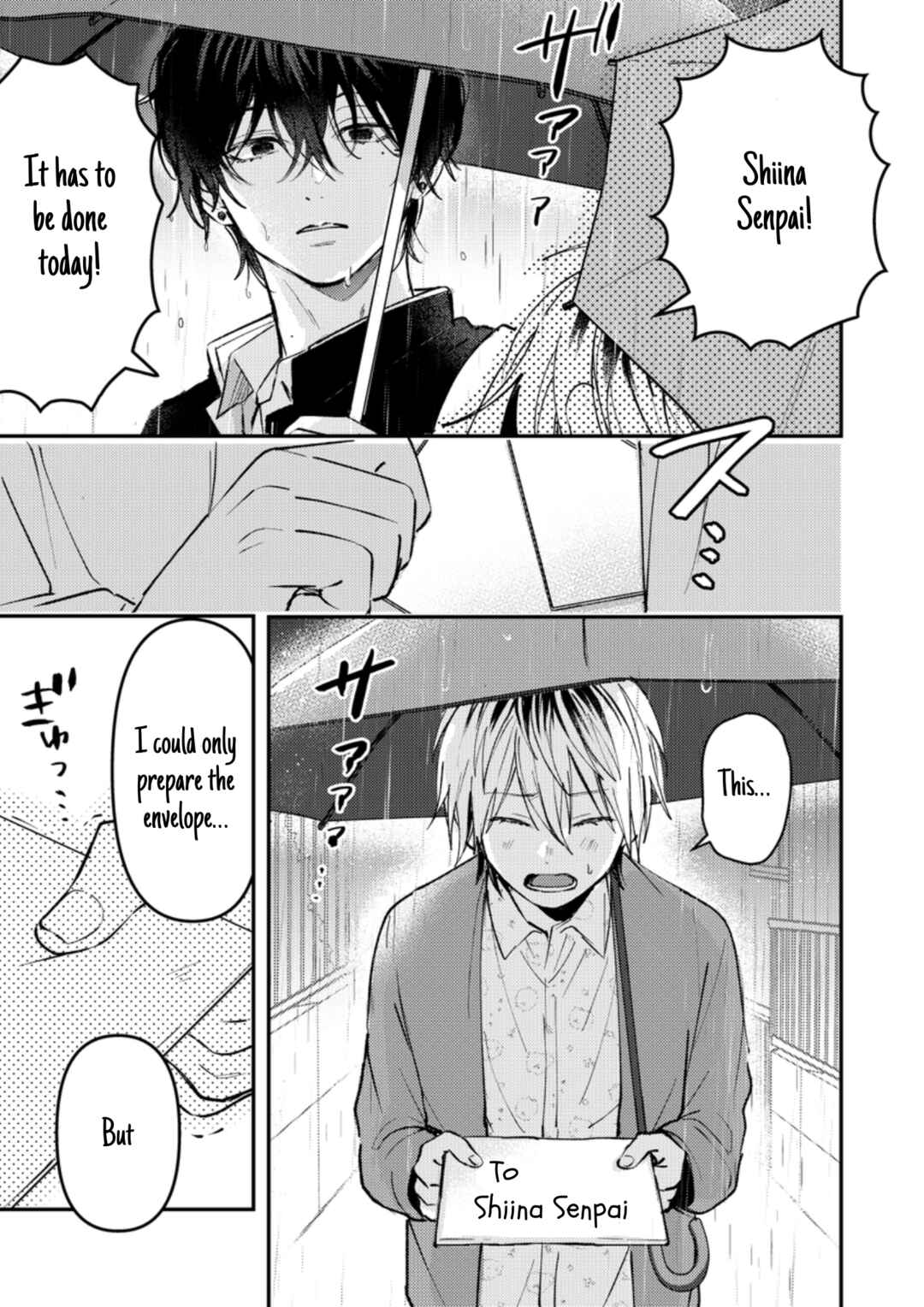 Page 2 Chapter 18 Dameo no Shiina-senpai to Yabao no Sasaki-kun