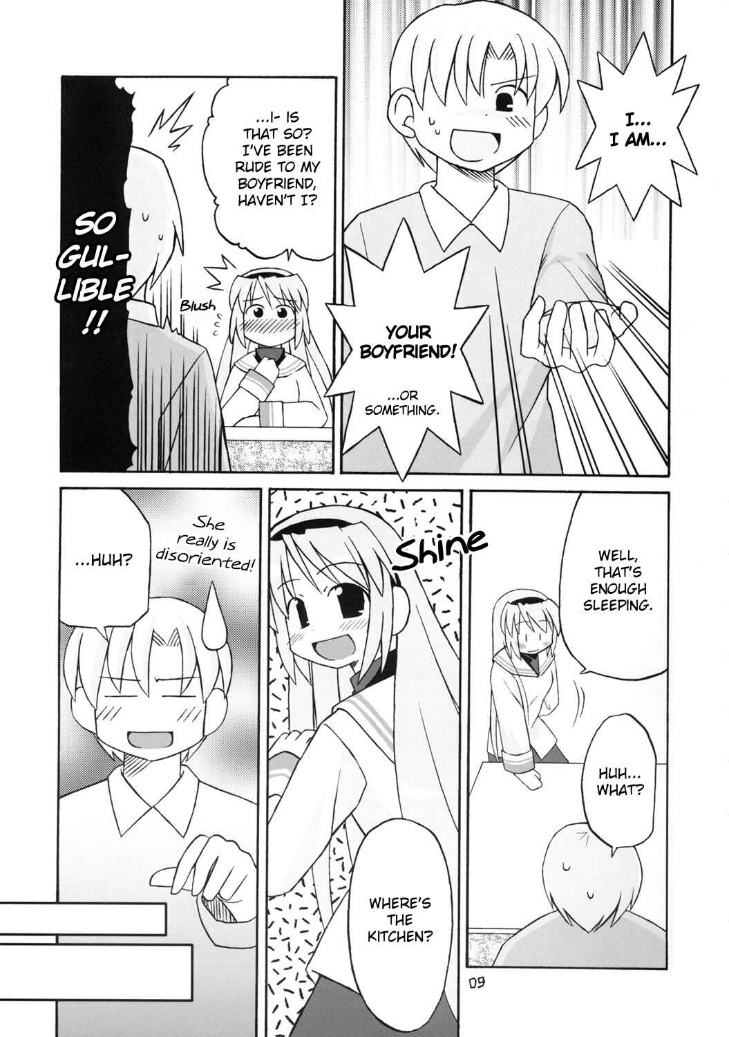 Page 8 Chapter Unknown_fc85 Clannad - Sunohara Shiki Tomoyo Kouryaku Route (Doujinshi)