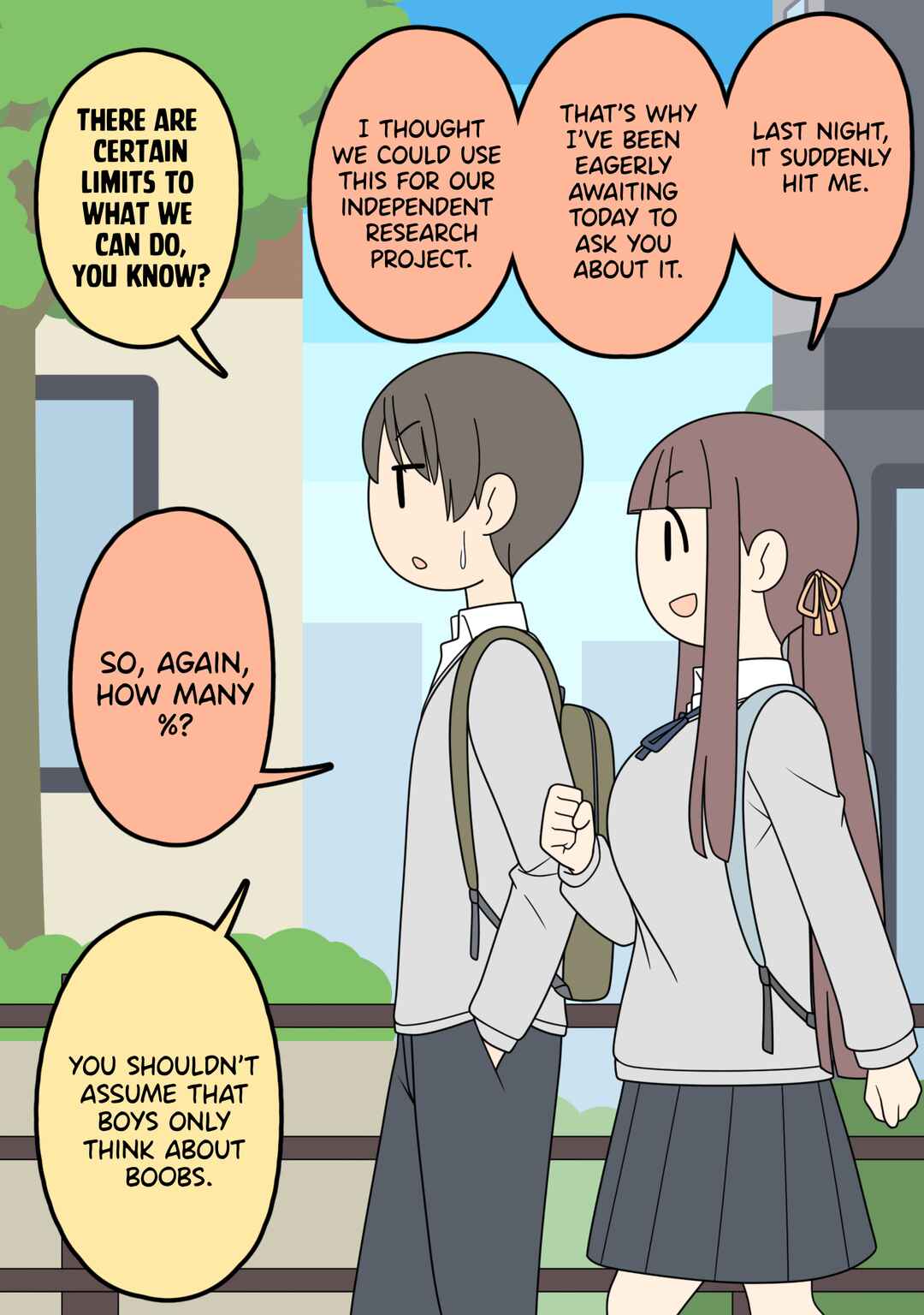 Page 1 Chapter 14 Rokuna Koto wo Iidasanai Kanojo