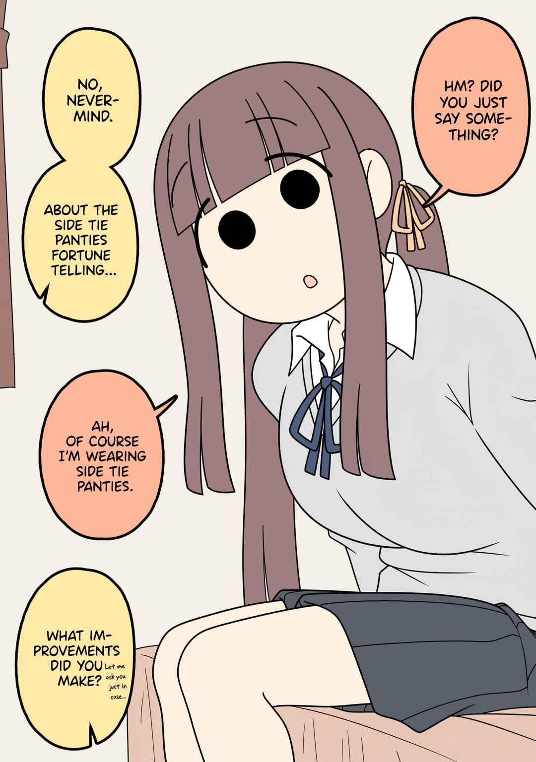 Page 1 Chapter 17 Rokuna Koto wo Iidasanai Kanojo