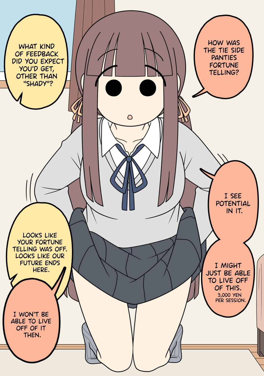 Page 1 Chapter 4 Rokuna Koto wo Iidasanai Kanojo