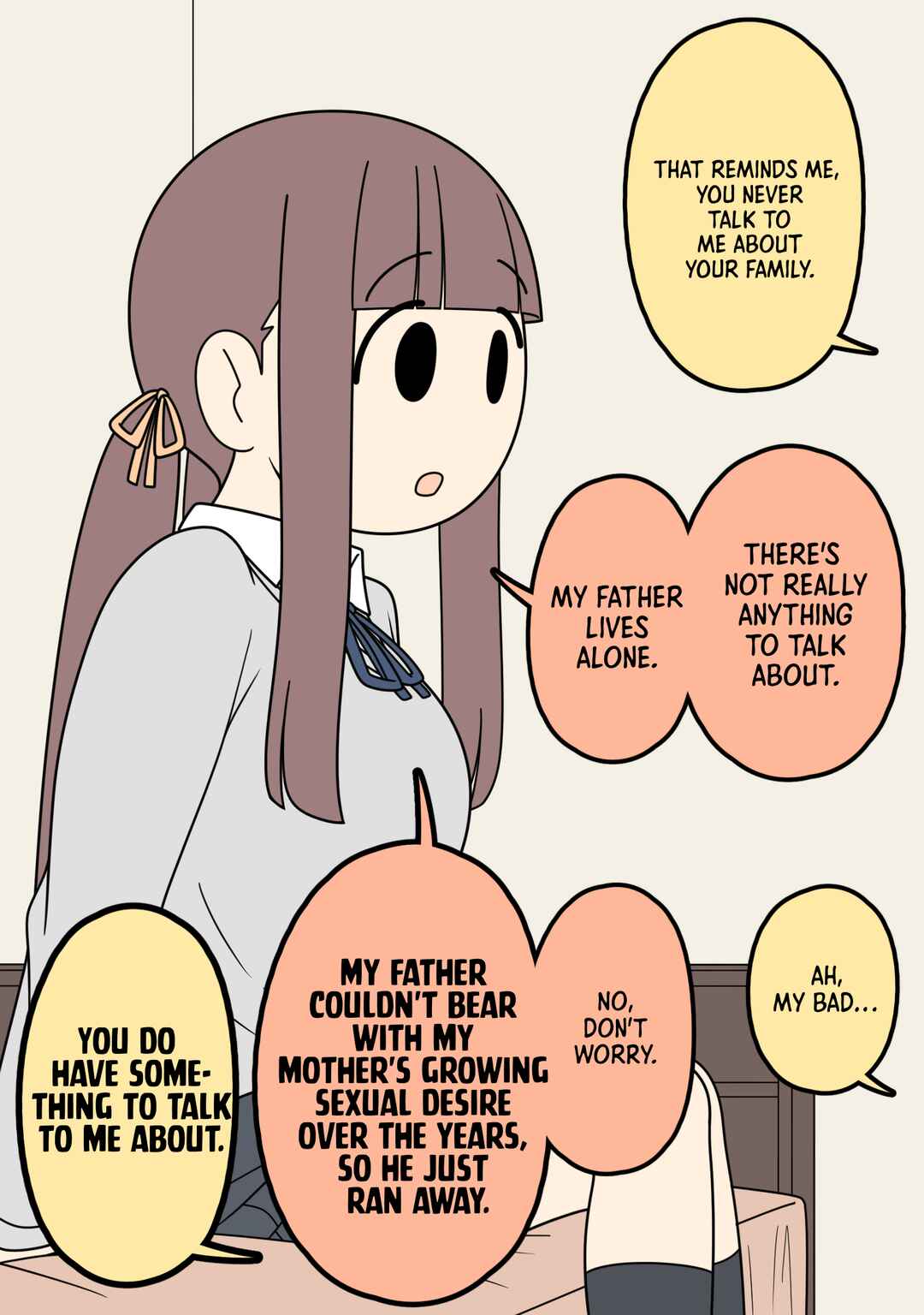 Page 1 Chapter 12 Rokuna Koto wo Iidasanai Kanojo